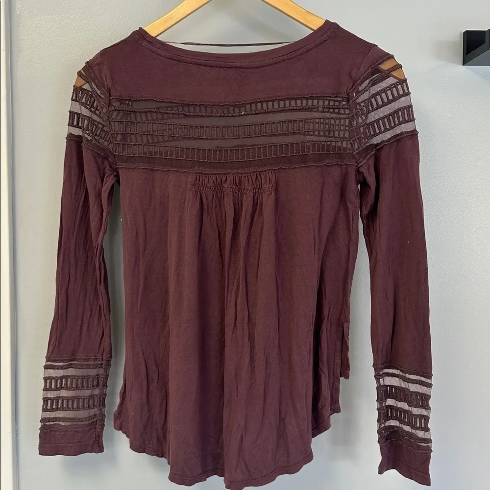 Free People Long Sleeve Tee
